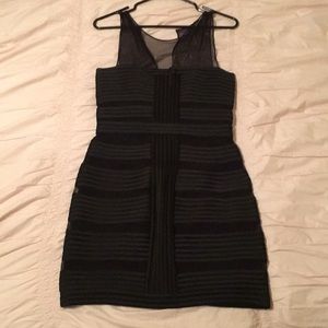 Black cocktail dress